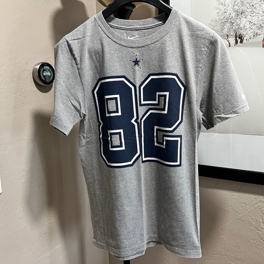 Nike Dallas Cowboys Jason Witten #82 Tee Men’s Small Gray NFL T-Shirt